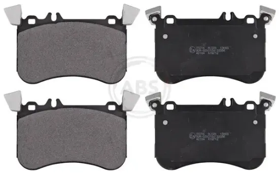 Bremsbelagsatz, Scheibenbremse Vorderachse A.B.S. 35034 Bild Bremsbelagsatz, Scheibenbremse Vorderachse A.B.S. 35034