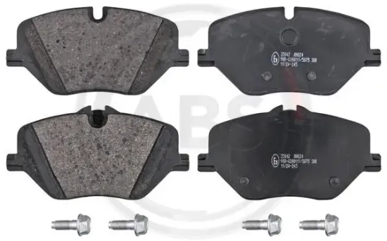 Bremsbelagsatz, Scheibenbremse Vorderachse A.B.S. 35042 Bild Bremsbelagsatz, Scheibenbremse Vorderachse A.B.S. 35042