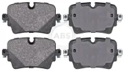 Bremsbelagsatz, Scheibenbremse Hinterachse A.B.S. 35054