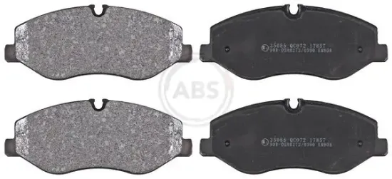 Bremsbelagsatz, Scheibenbremse Vorderachse A.B.S. 35055 Bild Bremsbelagsatz, Scheibenbremse Vorderachse A.B.S. 35055