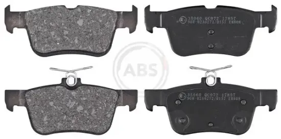 Bremsbelagsatz, Scheibenbremse Hinterachse A.B.S. 35060 Bild Bremsbelagsatz, Scheibenbremse Hinterachse A.B.S. 35060