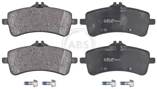 Bremsbelagsatz, Scheibenbremse Hinterachse A.B.S. 35076 Bild Bremsbelagsatz, Scheibenbremse Hinterachse A.B.S. 35076