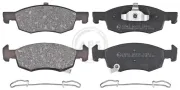 Bremsbelagsatz, Scheibenbremse Vorderachse A.B.S. 35081