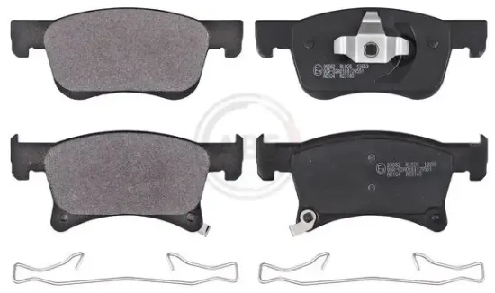 Bremsbelagsatz, Scheibenbremse Vorderachse A.B.S. 35082 Bild Bremsbelagsatz, Scheibenbremse Vorderachse A.B.S. 35082
