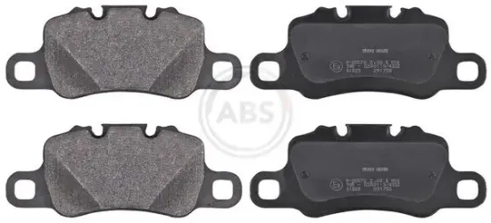 Bremsbelagsatz, Scheibenbremse Hinterachse A.B.S. 35093 Bild Bremsbelagsatz, Scheibenbremse Hinterachse A.B.S. 35093