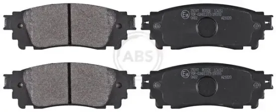 Bremsbelagsatz, Scheibenbremse Hinterachse A.B.S. 35097 Bild Bremsbelagsatz, Scheibenbremse Hinterachse A.B.S. 35097