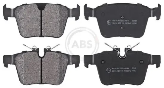 Bremsbelagsatz, Scheibenbremse Hinterachse A.B.S. 35100 Bild Bremsbelagsatz, Scheibenbremse Hinterachse A.B.S. 35100