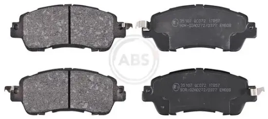 Bremsbelagsatz, Scheibenbremse Vorderachse A.B.S. 35107 Bild Bremsbelagsatz, Scheibenbremse Vorderachse A.B.S. 35107