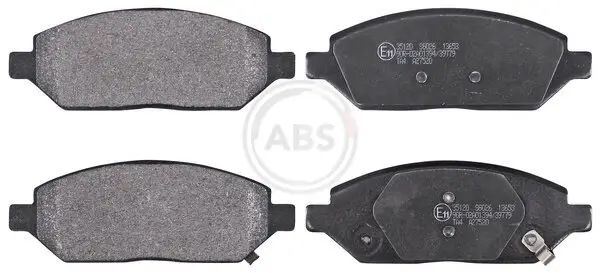 Bremsbelagsatz, Scheibenbremse Vorderachse A.B.S. 35120