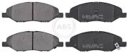 Bremsbelagsatz, Scheibenbremse Vorderachse A.B.S. 35131