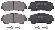 Bremsbelagsatz, Scheibenbremse Vorderachse A.B.S. 35145