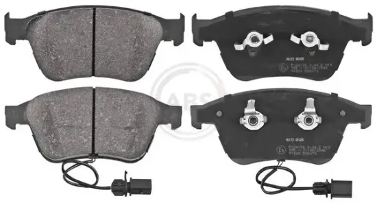 Bremsbelagsatz, Scheibenbremse Vorderachse A.B.S. 35172 Bild Bremsbelagsatz, Scheibenbremse Vorderachse A.B.S. 35172