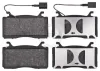 Bremsbelagsatz, Scheibenbremse Vorderachse A.B.S. 35178