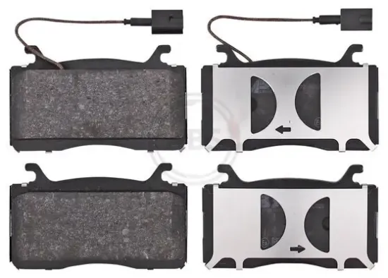 Bremsbelagsatz, Scheibenbremse Vorderachse A.B.S. 35178 Bild Bremsbelagsatz, Scheibenbremse Vorderachse A.B.S. 35178