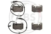 Bremsbelagsatz, Scheibenbremse Hinterachse A.B.S. 35208
