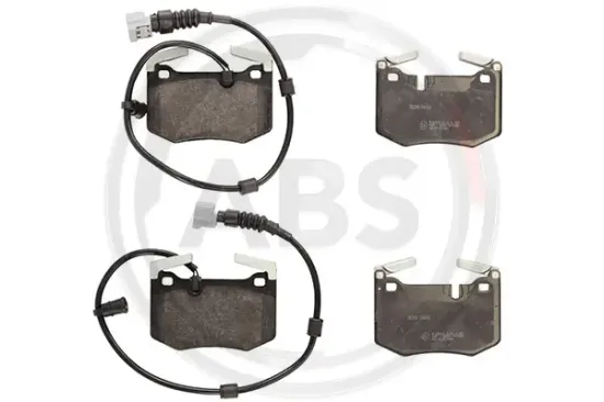 Bremsbelagsatz, Scheibenbremse Hinterachse A.B.S. 35208 Bild Bremsbelagsatz, Scheibenbremse Hinterachse A.B.S. 35208