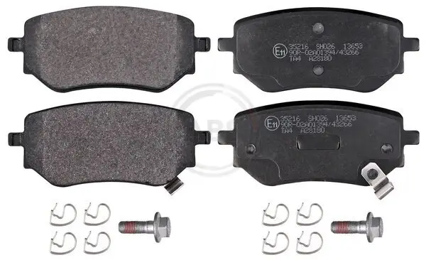 Bremsbelagsatz, Scheibenbremse Hinterachse A.B.S. 35216