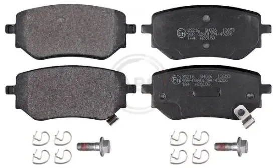 Bremsbelagsatz, Scheibenbremse Hinterachse A.B.S. 35216 Bild Bremsbelagsatz, Scheibenbremse Hinterachse A.B.S. 35216