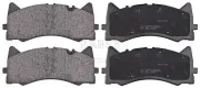 Bremsbelagsatz, Scheibenbremse Vorderachse A.B.S. 35229