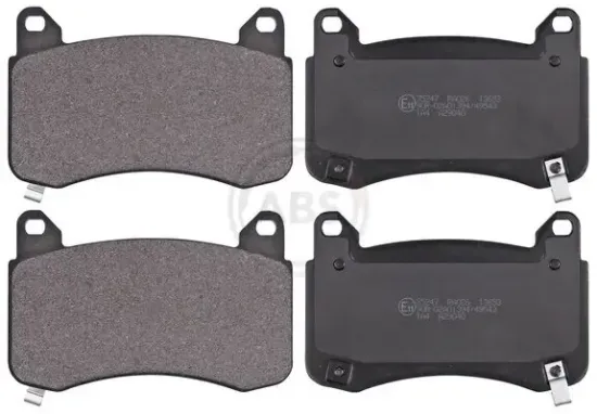 Bremsbelagsatz, Scheibenbremse Vorderachse A.B.S. 35247 Bild Bremsbelagsatz, Scheibenbremse Vorderachse A.B.S. 35247