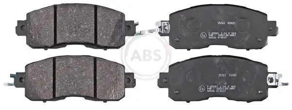 Bremsbelagsatz, Scheibenbremse Vorderachse A.B.S. 35260