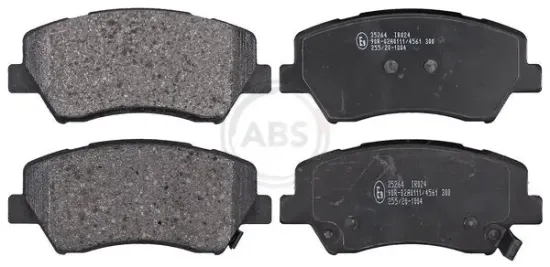 Bremsbelagsatz, Scheibenbremse Vorderachse A.B.S. 35264 Bild Bremsbelagsatz, Scheibenbremse Vorderachse A.B.S. 35264