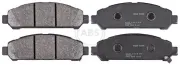Bremsbelagsatz, Scheibenbremse Vorderachse A.B.S. 36046