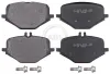 Bremsbelagsatz, Scheibenbremse Hinterachse A.B.S. 35279