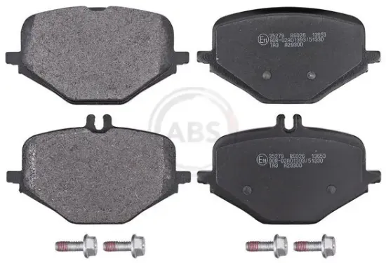 Bremsbelagsatz, Scheibenbremse Hinterachse A.B.S. 35279 Bild Bremsbelagsatz, Scheibenbremse Hinterachse A.B.S. 35279