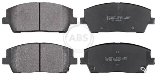 Bremsbelagsatz, Scheibenbremse Vorderachse A.B.S. 35307 Bild Bremsbelagsatz, Scheibenbremse Vorderachse A.B.S. 35307