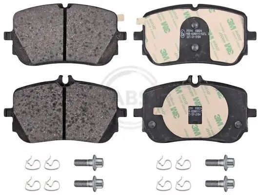 Bremsbelagsatz, Scheibenbremse Vorderachse A.B.S. 35314 Bild Bremsbelagsatz, Scheibenbremse Vorderachse A.B.S. 35314