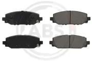 Bremsbelagsatz, Scheibenbremse Hinterachse A.B.S. 35315