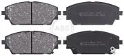 Bremsbelagsatz, Scheibenbremse Vorderachse A.B.S. 35327