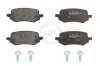 Bremsbelagsatz, Scheibenbremse Hinterachse A.B.S. 35328