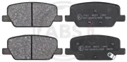 Bremsbelagsatz, Scheibenbremse Hinterachse A.B.S. 35341