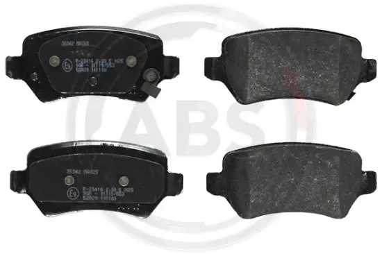 Bremsbelagsatz, Scheibenbremse Hinterachse A.B.S. 35342 Bild Bremsbelagsatz, Scheibenbremse Hinterachse A.B.S. 35342