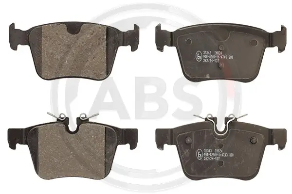 Bremsbelagsatz, Scheibenbremse A.B.S. 35343