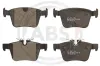 Bremsbelagsatz, Scheibenbremse A.B.S. 35343