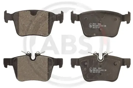 Bremsbelagsatz, Scheibenbremse A.B.S. 35343 Bild Bremsbelagsatz, Scheibenbremse A.B.S. 35343