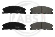 Bremsbelagsatz, Scheibenbremse Vorderachse A.B.S. 36168/1