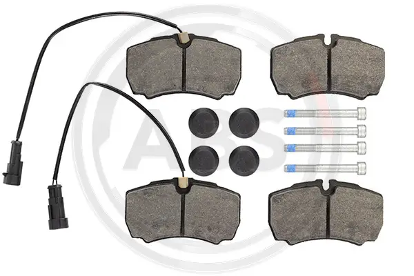 Bremsbelagsatz, Scheibenbremse Hinterachse A.B.S. 35358