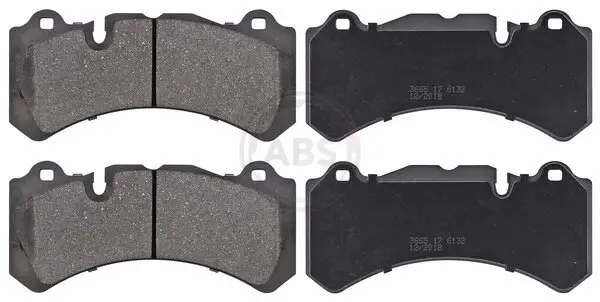 Bremsbelagsatz, Scheibenbremse Vorderachse A.B.S. 35381