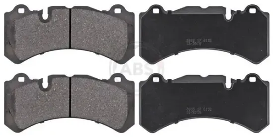 Bremsbelagsatz, Scheibenbremse Vorderachse A.B.S. 35381 Bild Bremsbelagsatz, Scheibenbremse Vorderachse A.B.S. 35381