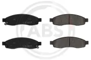 Bremsbelagsatz, Scheibenbremse Vorderachse A.B.S. 36414