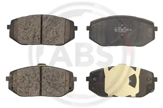 Bremsbelagsatz, Scheibenbremse Vorderachse A.B.S. 35397 Bild Bremsbelagsatz, Scheibenbremse Vorderachse A.B.S. 35397