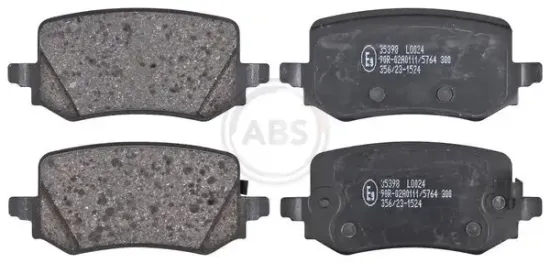 Bremsbelagsatz, Scheibenbremse Hinterachse A.B.S. 35398 Bild Bremsbelagsatz, Scheibenbremse Hinterachse A.B.S. 35398