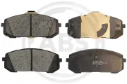 Bremsbelagsatz, Scheibenbremse Vorderachse A.B.S. 35403