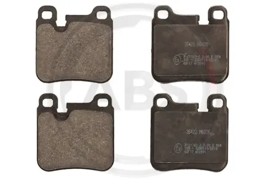 Bremsbelagsatz, Scheibenbremse Hinterachse links Hinterachse rechts A.B.S. 35422 Bild Bremsbelagsatz, Scheibenbremse Hinterachse links Hinterachse rechts A.B.S. 35422