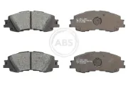 Bremsbelagsatz, Scheibenbremse Vorderachse A.B.S. 35423