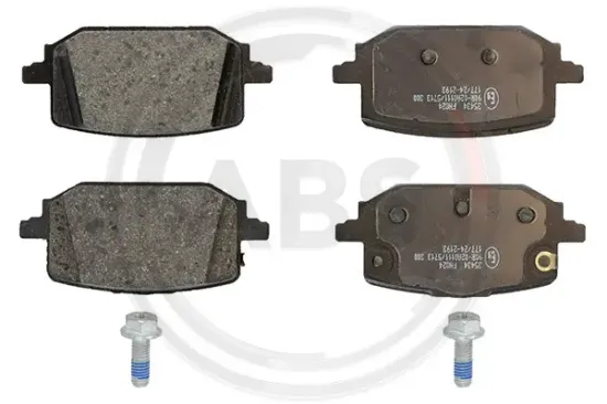 Bremsbelagsatz, Scheibenbremse Hinterachse A.B.S. 35434 Bild Bremsbelagsatz, Scheibenbremse Hinterachse A.B.S. 35434